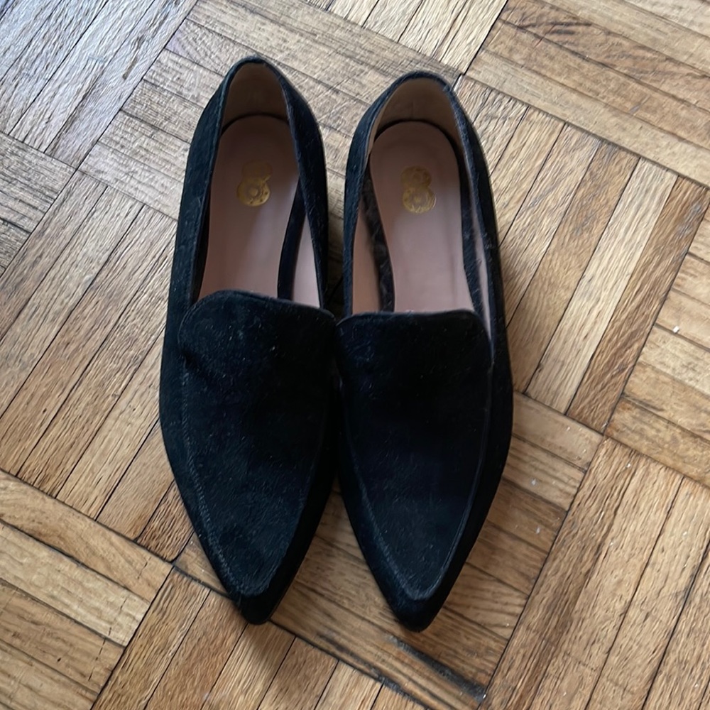 real suede loafers size 37 (women’s 5)
